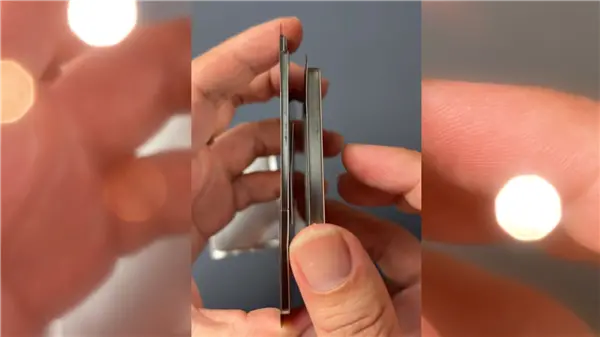 iPhone 17 Air/Pro電池對比：厚度差異明顯