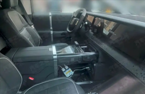 或12月份上市 曝小鵬匯天陸地航母內飾諜照